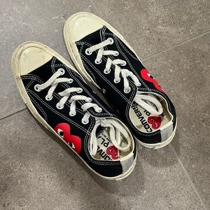 CDG play converse sneakers
